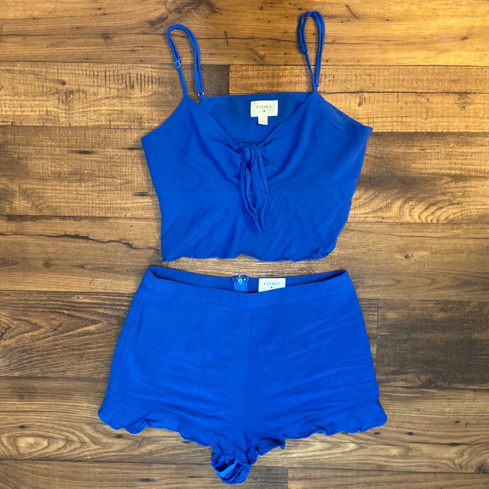 🌴Beach Babe Blue Two-Piece Set🌴